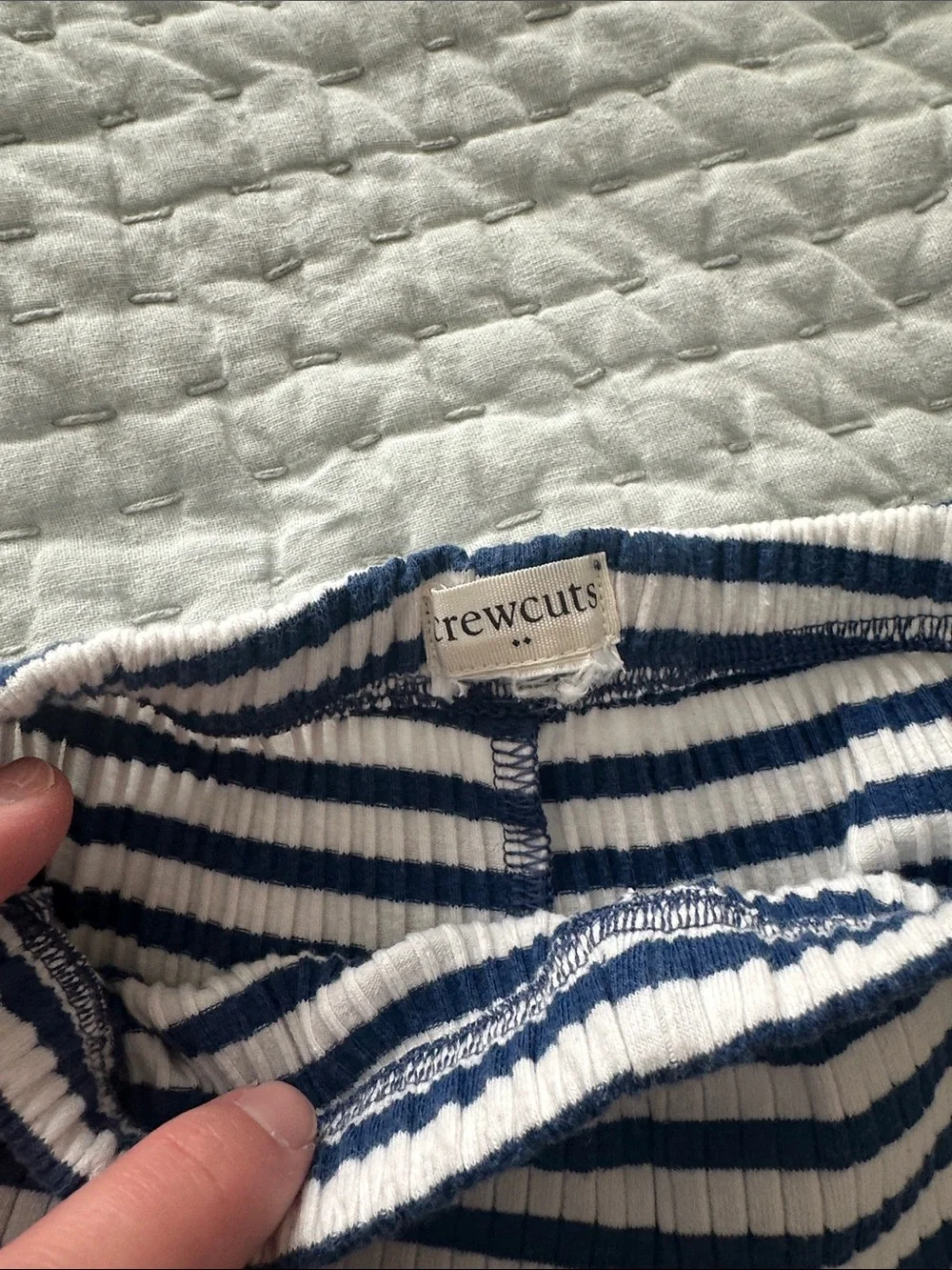 Crewcuts striped ribbed